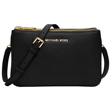 black and white purse michael kors|Michael Kors purses small black.